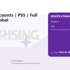 V Rising Accounts | PS5 | Full Access | Global