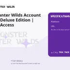 Monster Hunter Wilds Account | Premium Deluxe Edition | Xbox | Full Access
