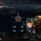 Dota 2 Account - 6700 MMR, 11000 Behavior Score
