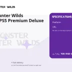 Monster Hunter Wilds Accounts - PS5 Premium Deluxe Edition