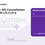 Star Citizen: RSI Constellation Taurus MK IV LTI CCU'd