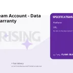 V Rising Steam Account - Data Change - Warranty