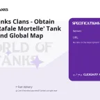 World of Tanks Clans - Obtain AMX CDC 'Rafale Mortelle' Tank via Sprint and Global Map
