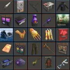 Rust Accounts - Rust Account with 6000 Hours and 367 Twitch Drops