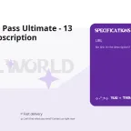 Xbox Game Pass Ultimate - 13 Months Subscription