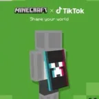 Minecraft TikTok Cape Code for Bedrock & Java - Rare Item