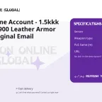 Albion Online Account - 1.5kkk PVE Fame, 900 Leather Armor Branch, Original Email