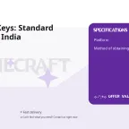 Minecraft Keys: Standard Edition PS5 India