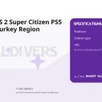 HELLDIVERS 2 Super Citizen PS5 Account - Turkey Region