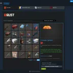 Rust Account with 4 DLCs, Skins, Games