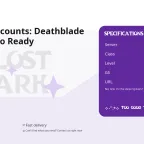 Lost Ark Accounts: Deathblade 1730 GS Solo Ready
