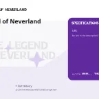 The Legend of Neverland Account