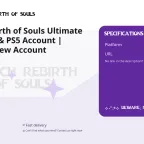 Bleach Rebirth of Souls Ultimate Edition PS4 & PS5 Account | Ukraine | New Account