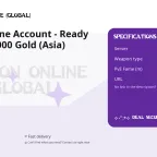 Albion Online Account - Ready Account, 9000 Gold (Asia)
