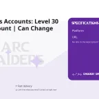 ARC Raiders Accounts: Level 30 Steam Account | Can Change Data | Sale