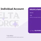 Delta Force Individual Account
