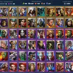 Raid Shadow Legends | Level 23 | 90.0K Energy | 61.0M Silver | 7.6K Gems | 21 Legendary | RD-3CV8AA2