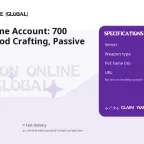 Albion Online Account: 700 Leather Hood Crafting, Passive Income