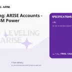 Solo Leveling: ARISE Accounts - 428 SSR, 8.3M Power