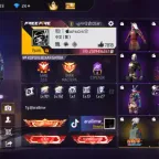 Free Fire Account: Level 66, CIS Region, Grandmaster Rank, 6 Year Old