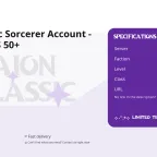 Aion Classic Sorcerer Account - Level 71
