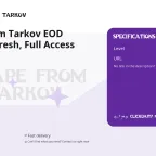 Escape From Tarkov EOD Account - Fresh, Full Access (RU/CIS)