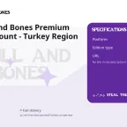 PS5 Skull and Bones Premium Edition Account - Turkey Region