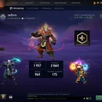 Dota 2 Account with Arcana Jugger, Multiple Personas, and Crusader Rank