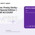 Umamusume: Pretty Derby - Party Dash Special Edition | Steam | NEW ACCOUNT