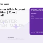 Monster Hunter Wilds Account | Deluxe Edition | Xbox | Original Email