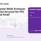 Monster Hunter Wilds Premium Deluxe Edition Account for PS5 with Original Email