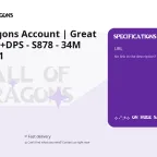 Call of Dragons Account | Great T4 - Overall+DPS - S878 - 34M Pow - VIP 11