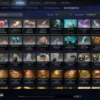 Dota 2 Accounts Titan with 6100 MMR and Juggernaut Arcana