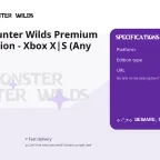 Monster Hunter Wilds Premium Deluxe Edition - Xbox X|S (Any Region)