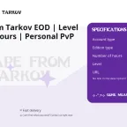 Escape from Tarkov EOD | Level 40 | 2120 Hours | Personal PvP Account