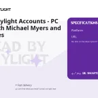 Dead by Daylight Accounts - PC (Steam) with Michael Myers and other games