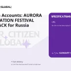Star Citizen Accounts: AURORA MR FOUNDATION FESTIVAL STARTER PACK for Russia