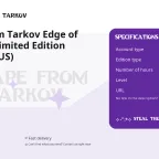 Escape from Tarkov Edge of Darkness Limited Edition Account (RUS)