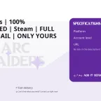 ARC Raiders | 100 GUARANTEED | Steam | FULL ACCESS + MAIL | ONLY YOURS