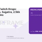 Warframe Twitch Drops: Titania, Fan, Sugatra, 2.5kk Credits, Items