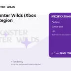 Monster Hunter Wilds (Xbox X|S) - Any Region