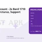 Lost Ark Account - 2x Bard 1710 GS (EU-C) Arcturus, Support Build