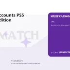 Rematch Accounts PS5 Standard Edition