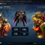 Dota 2 Account: Archon Rank, 7000 Matches, 94 Trophy, Ogre Magi Arcana