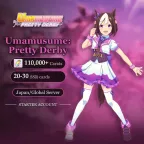 Umamusume: Pretty Derby Accounts - JP Starter 200k+ Carats, 25-35 SSR, 1-5 3-Star Uma