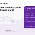 Mortal Kombat Mobile Account Android 91K Souls and 70 Diamonds X
