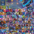 Renowned Collector | Cosmic Gleam x Infernal Blaze | 358 Skins | Good Collab Skins | Perfect Account