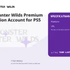 Monster Hunter Wilds Premium Deluxe Edition Account for PS5