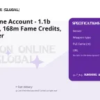 Albion Online Account - 1.1b Total Fame, 168m Fame Credits, 3x T8 Gather