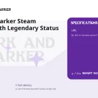 Dark and Darker Steam Account with Legendary Status